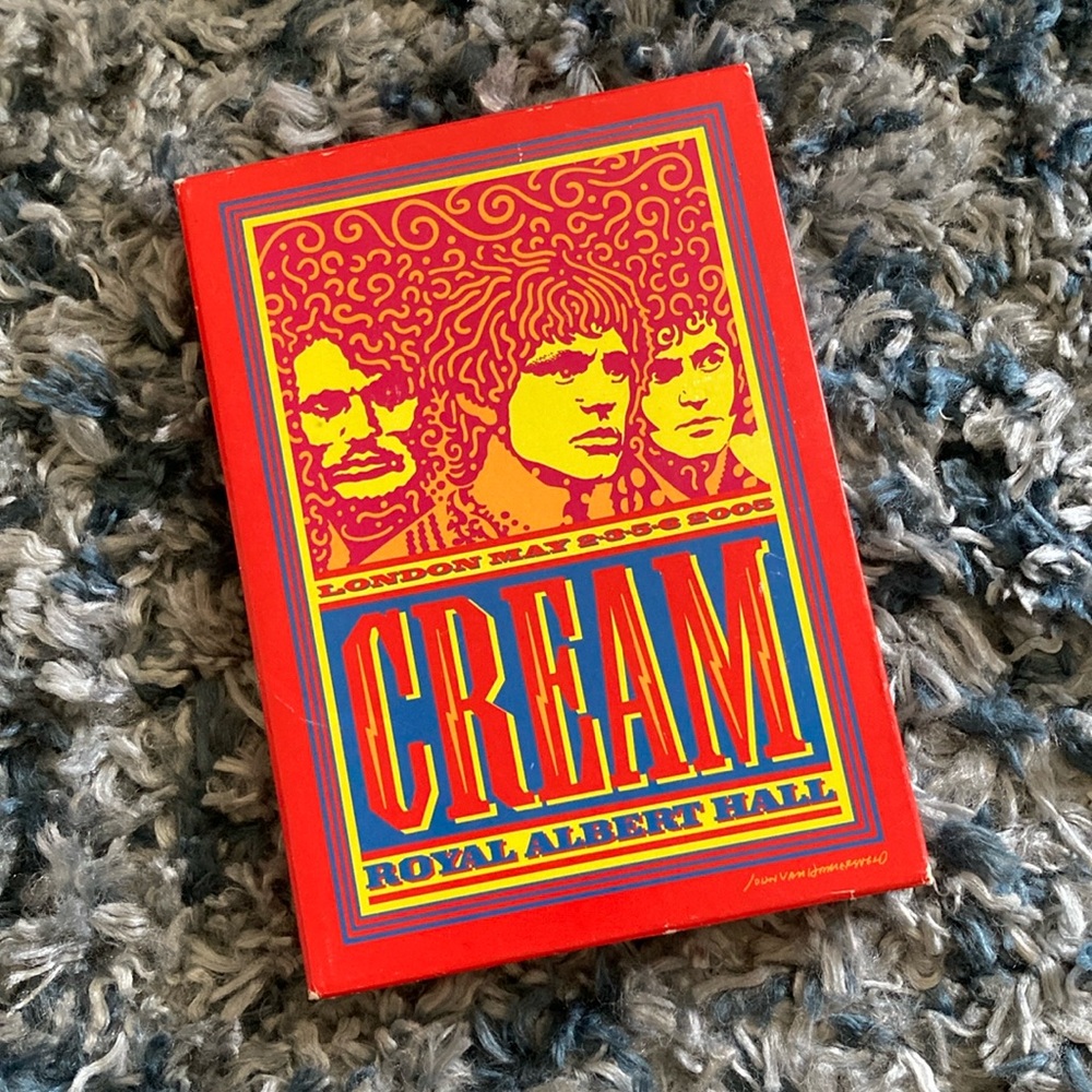 Cream Royal Albert Hall Concert DVD set